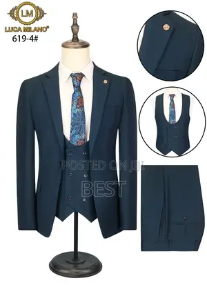 Men's Classic Luxury 3pis Suit