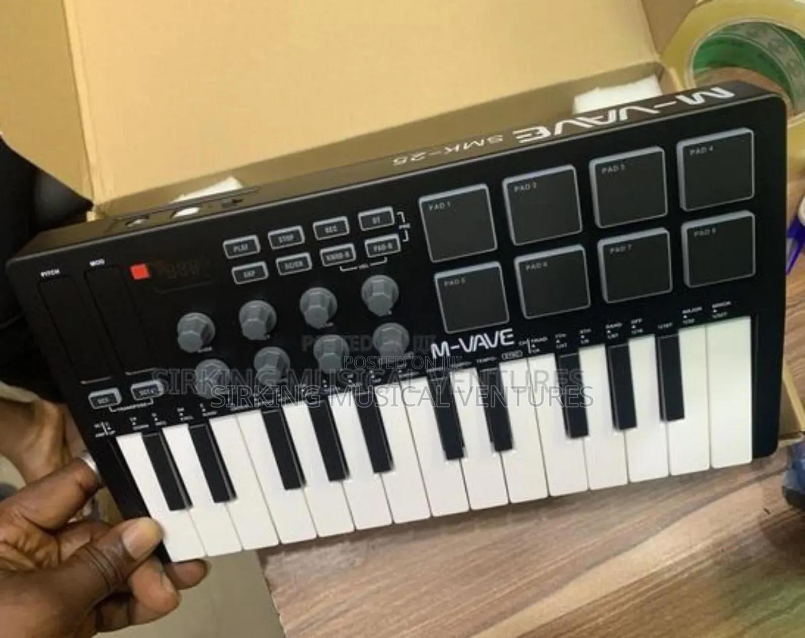 Studio Keyboard M-Vave SKM-25 With Pad