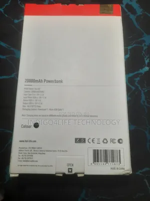 Itel Powerbank 20000mah