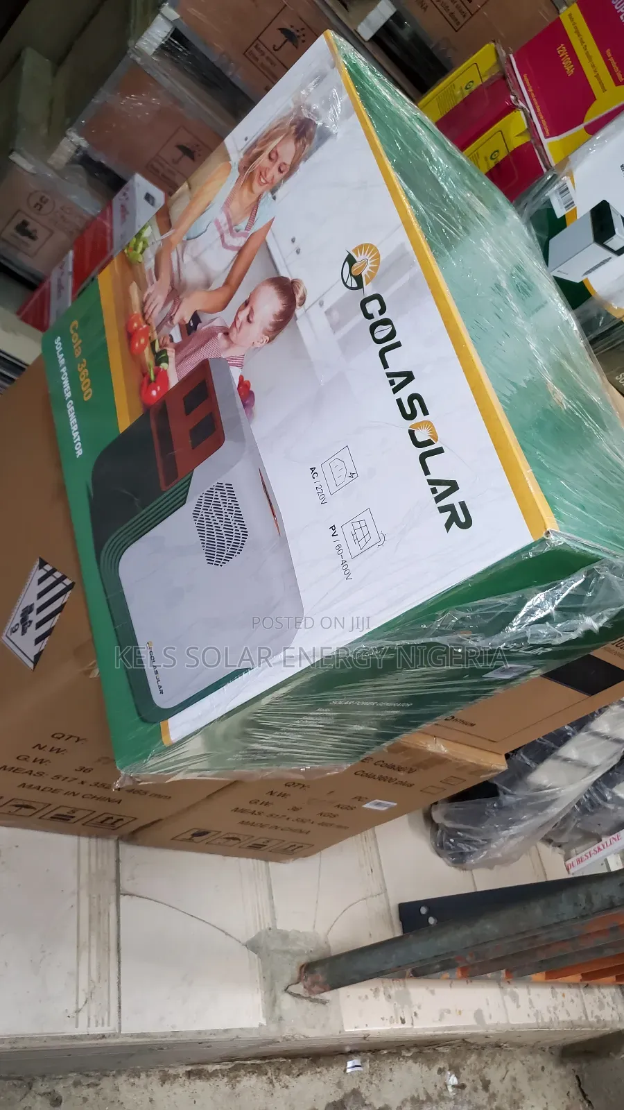 3.6kwh Colasolar Generator