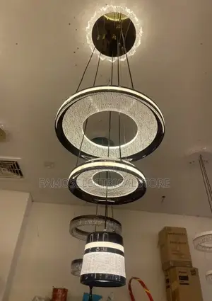 Luxury Ceiling Mounted Chandelier Led Light