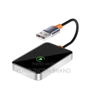Wiwu Wi-Cp001 Wireless Carplay Adapter, Grey, Usb+Lightning+Type-C