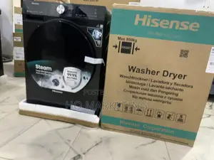 Hisense 2-in-1 Frontload Automatic Washing Machine-10.5 Wash /6kg Dry