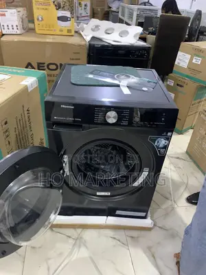 Hisense 2-in-1 Frontload Automatic Washing Machine-10.5 Wash /6kg Dry