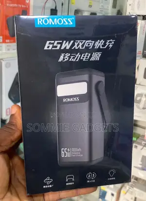 Romoss 40000mah 65w Laptop Power Bank