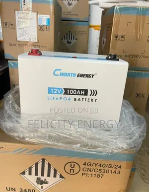 C Worth Energy Lithium Battery 100amps 12.8v
