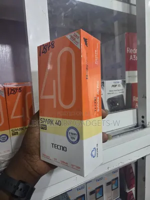 New Tecno Spark 40 Pro 128 GB Black