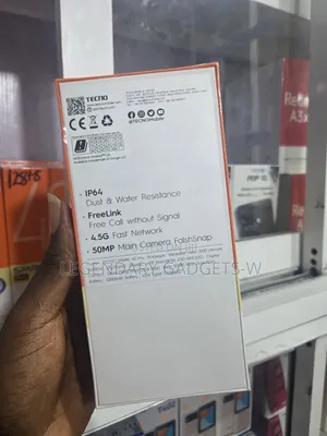 New Tecno Spark 40 Pro 128 GB Black