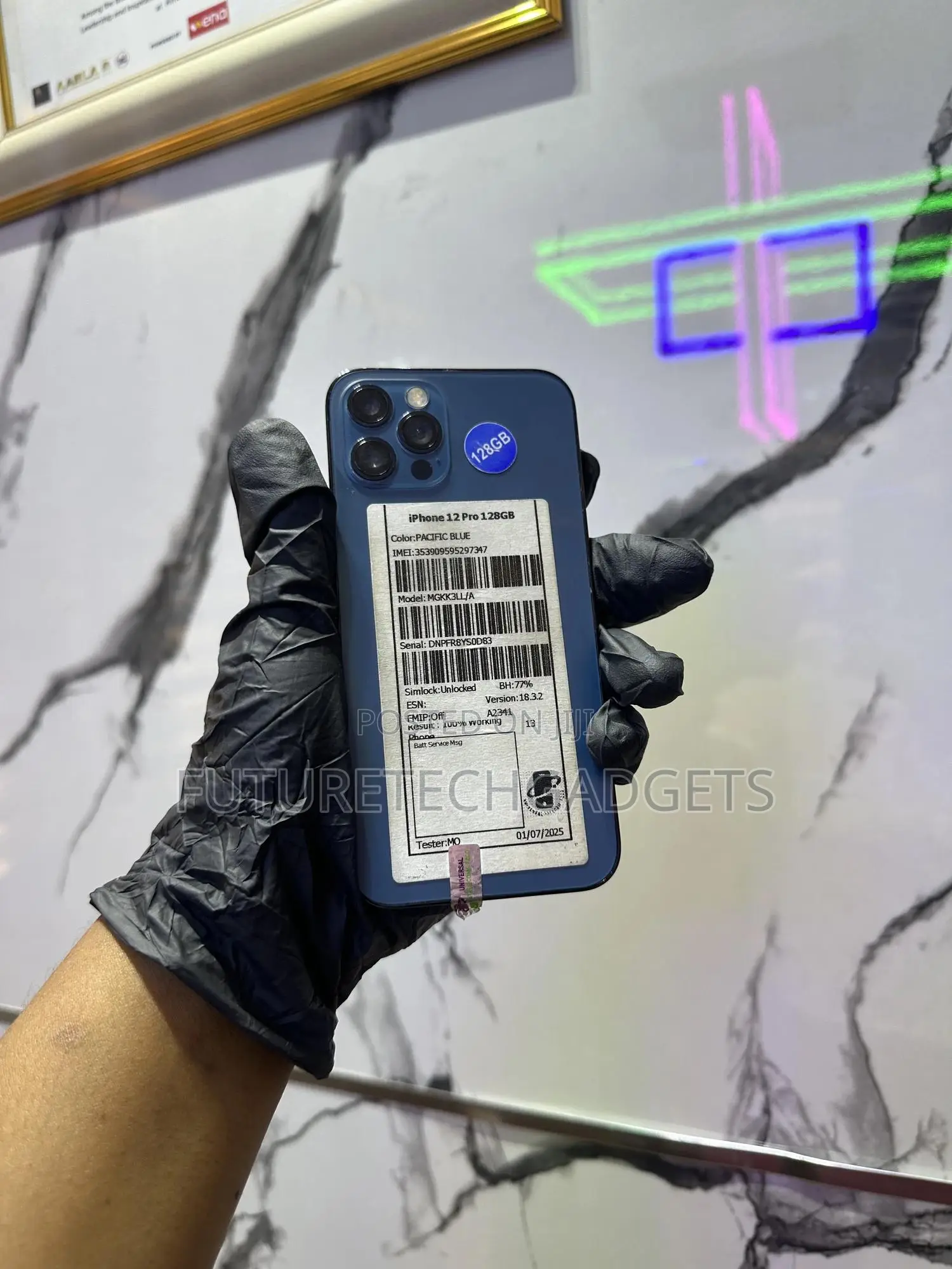 Apple iPhone 12 Pro 128 GB Blue in Ikeja Mobile Phones