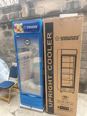 Efficient Snowsea 300 Liters Upright Showcase Freezer Chiller Lc-300