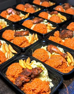 Jollof/Fried Rice/Plantain/Chicken