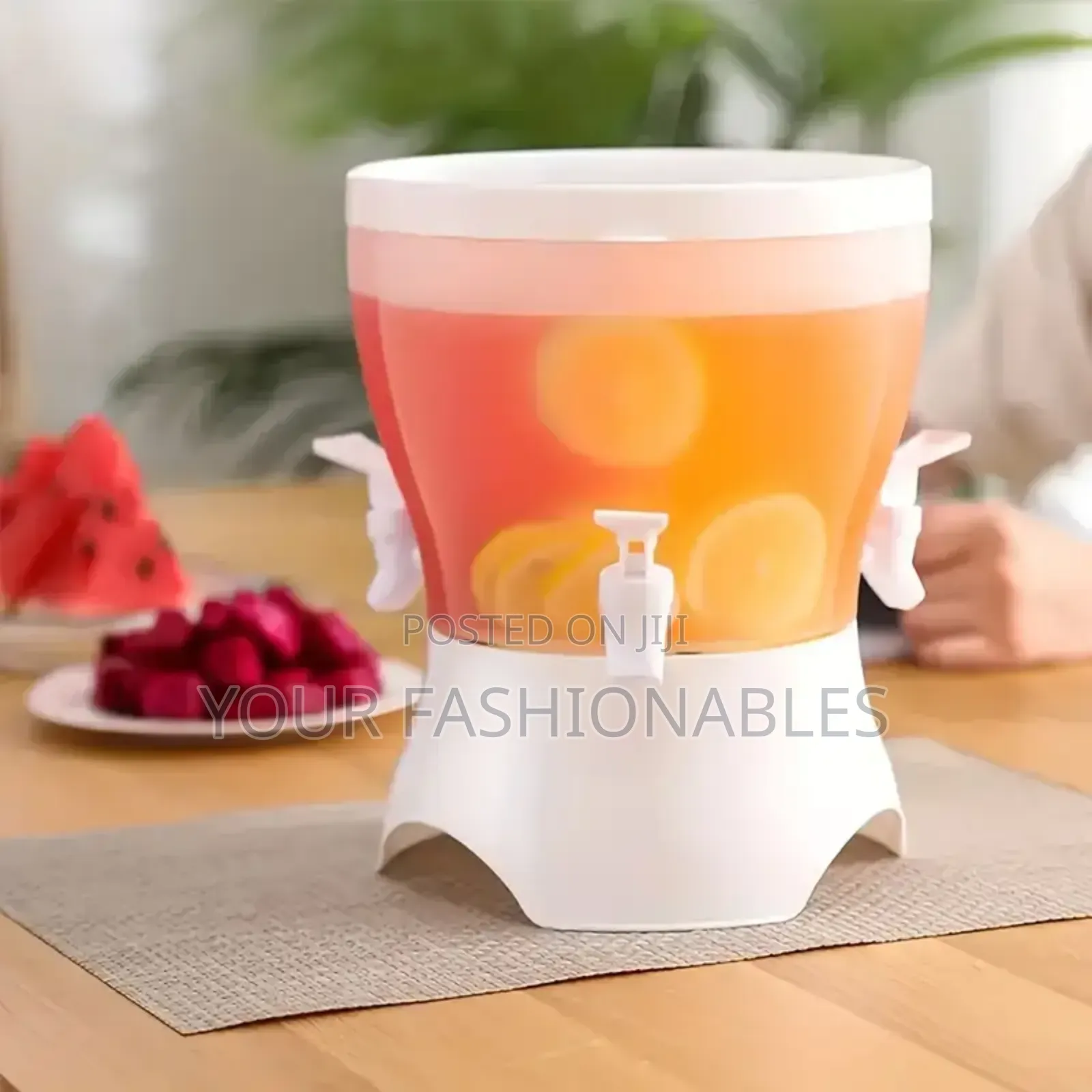 Rotating 3 Tank Drinks Dispenser Beverage Dispenser