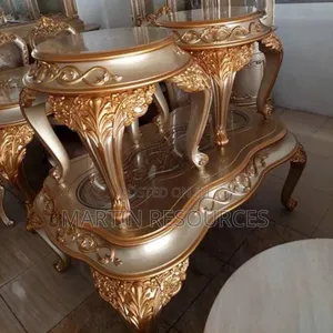 Modern Design Centre Table With Side Tables