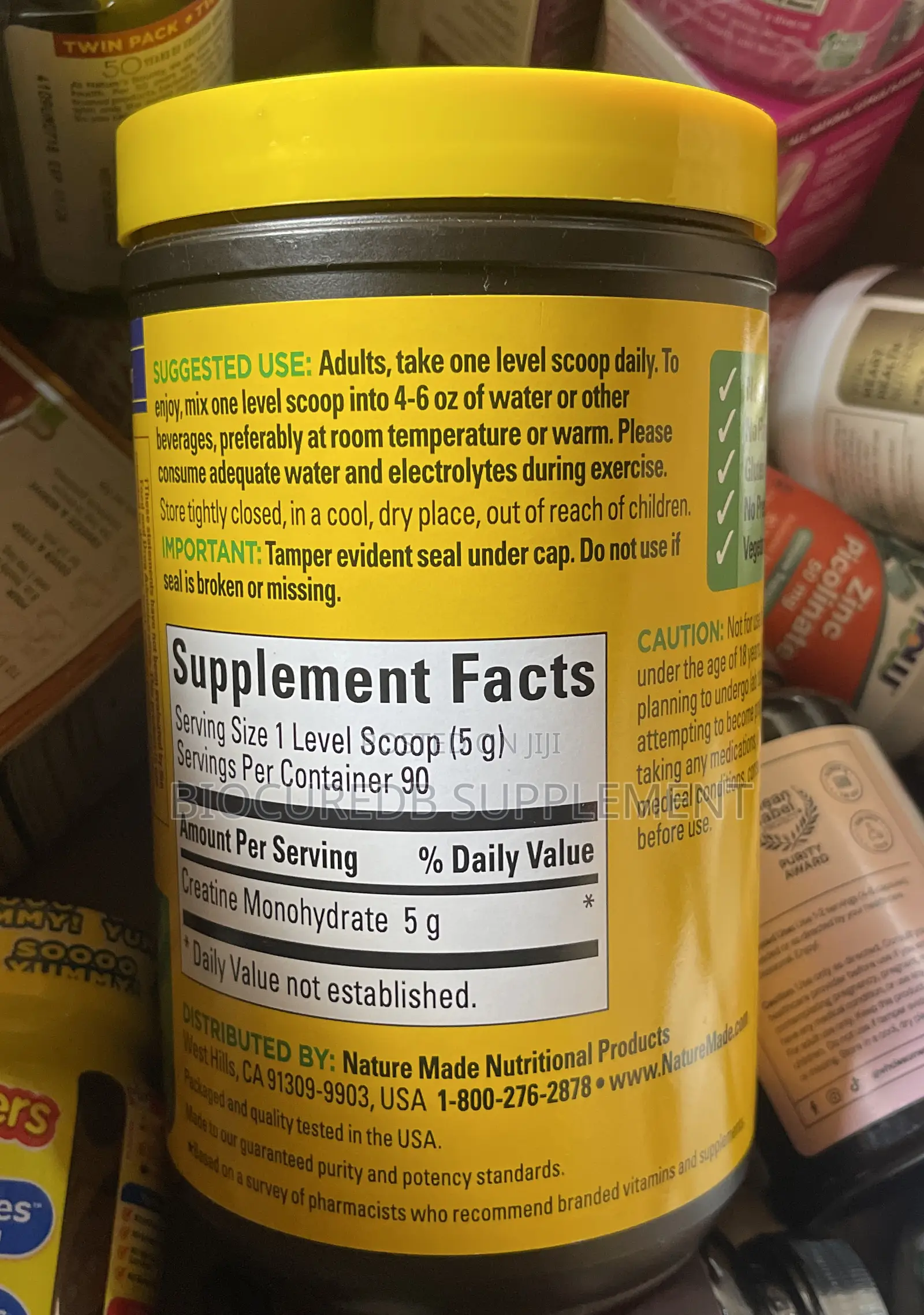 Nature Made Creatine Monohydrate Powder 5g
