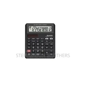 Sharp El-Cc12d Checkcorrect Desk Calculator