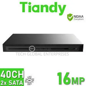 Tiandy 40ch Pse NVR H.265 4hdd Tc-R3440 I/B/P16/H/V4.0