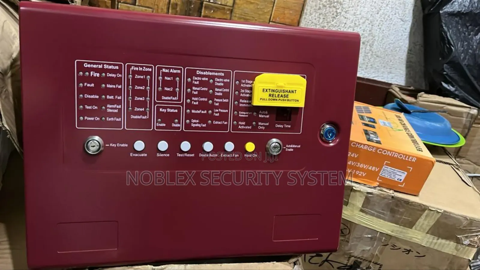 Extinguisher Panel