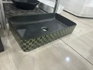 Versace Black Counter Basin