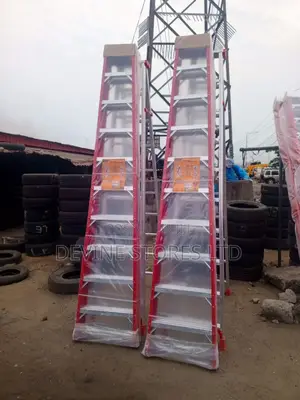 10 Steps Fiberglass a Ladder(10ft)