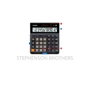 Casio Mh-14-Bk 14-Digit Calculator, Black