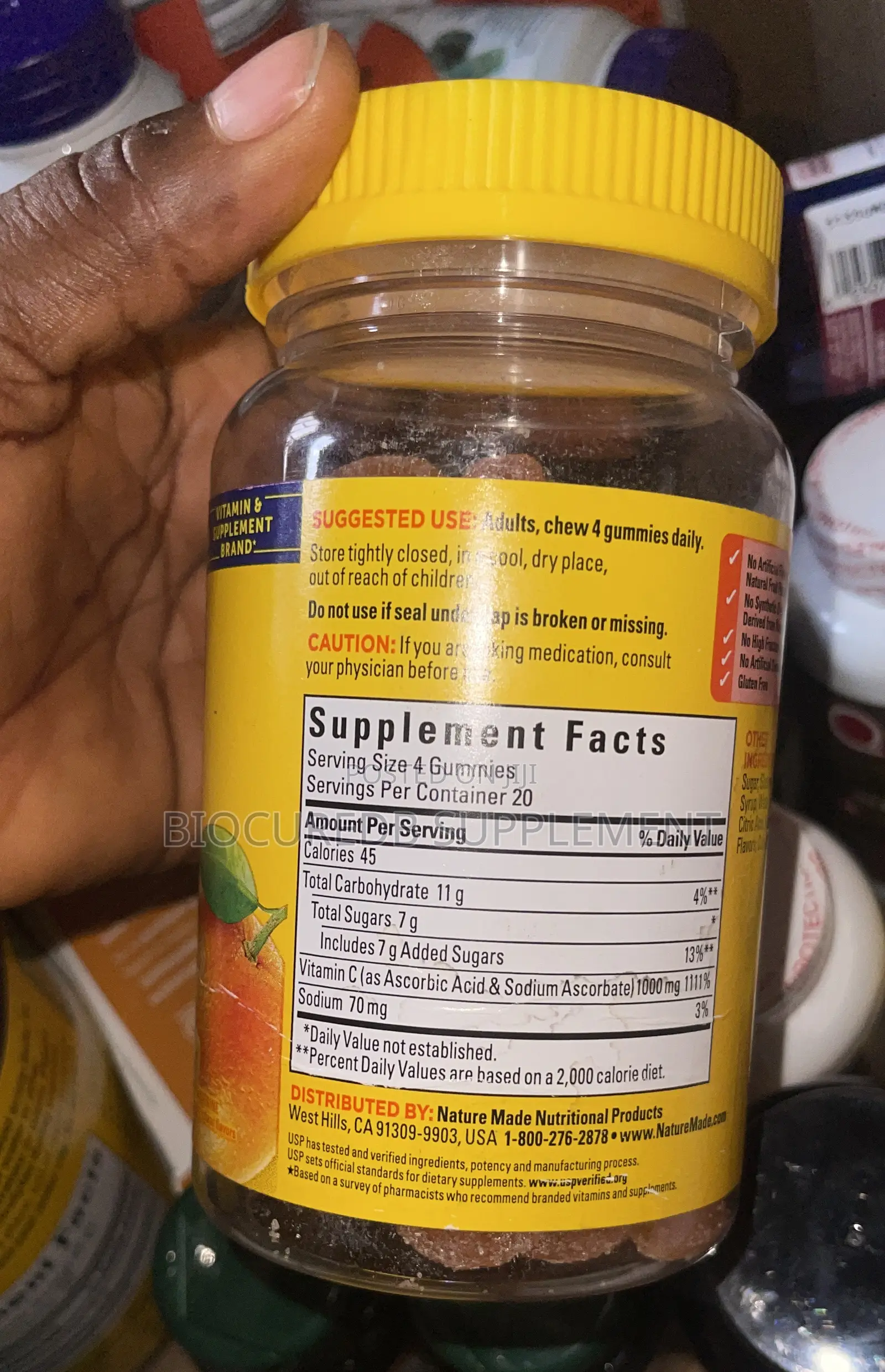 Vitamin C Gummies 1000mg