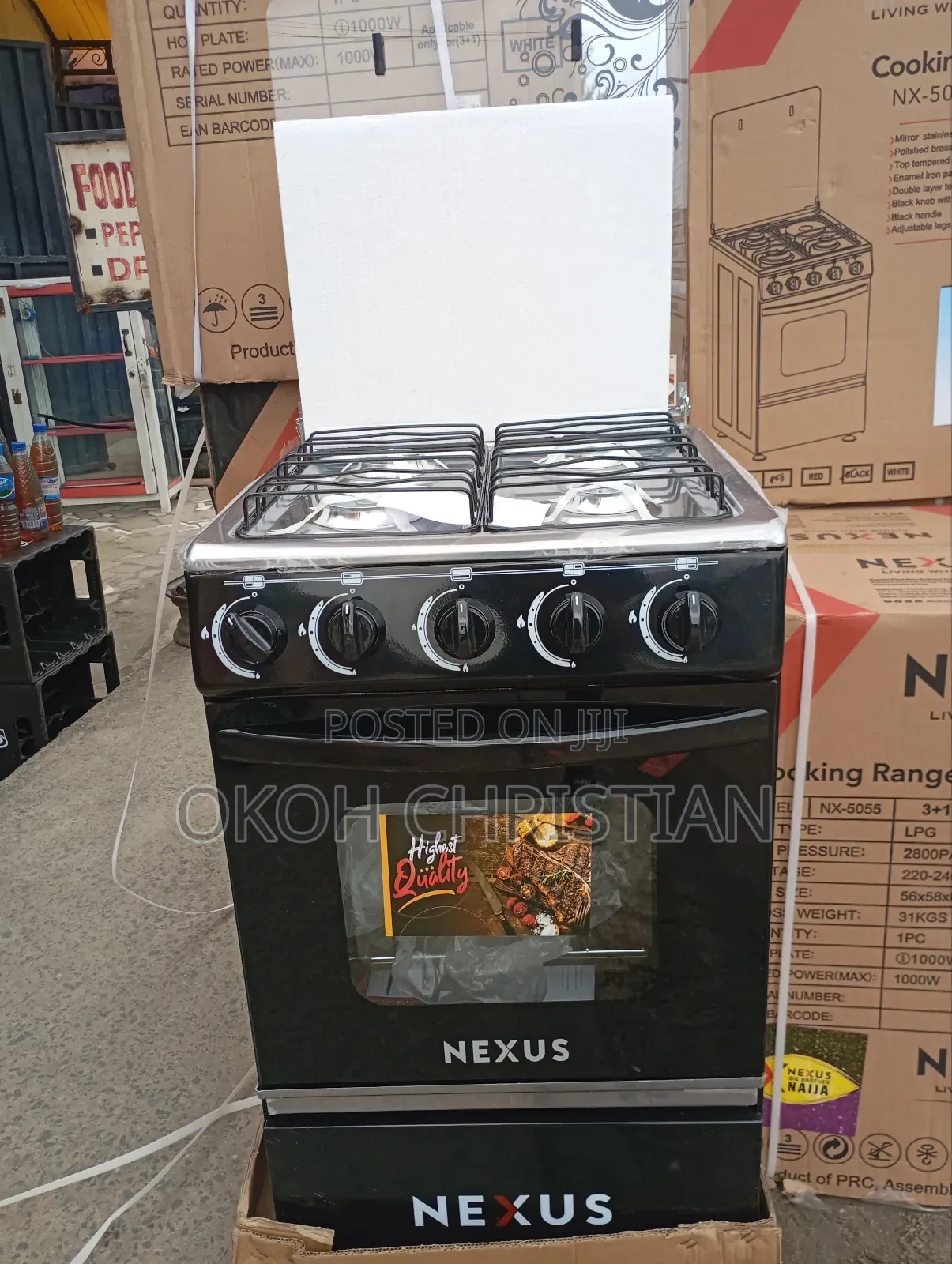 Nexus Gas Cooker