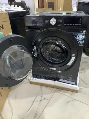 Get Your Hisense 10.5/6kg Automatic Front Load Washer Dryer Now!