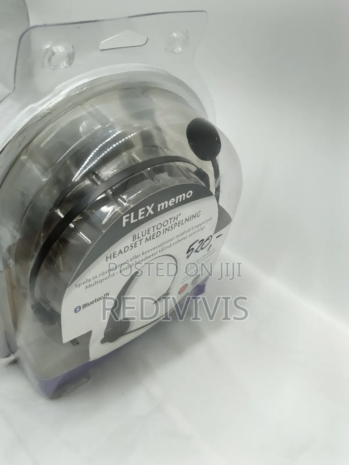 Flex Memo Bluetooth Headset With Recording - Mono ( Wired/Wireless)
