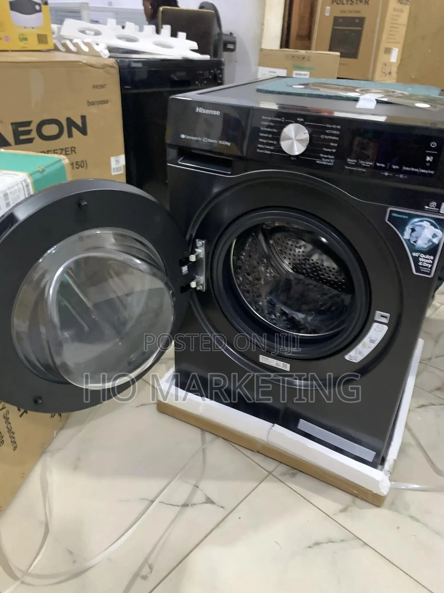 Hisense Front Load 2-in-1 Laundry Machine – Large Capacity
