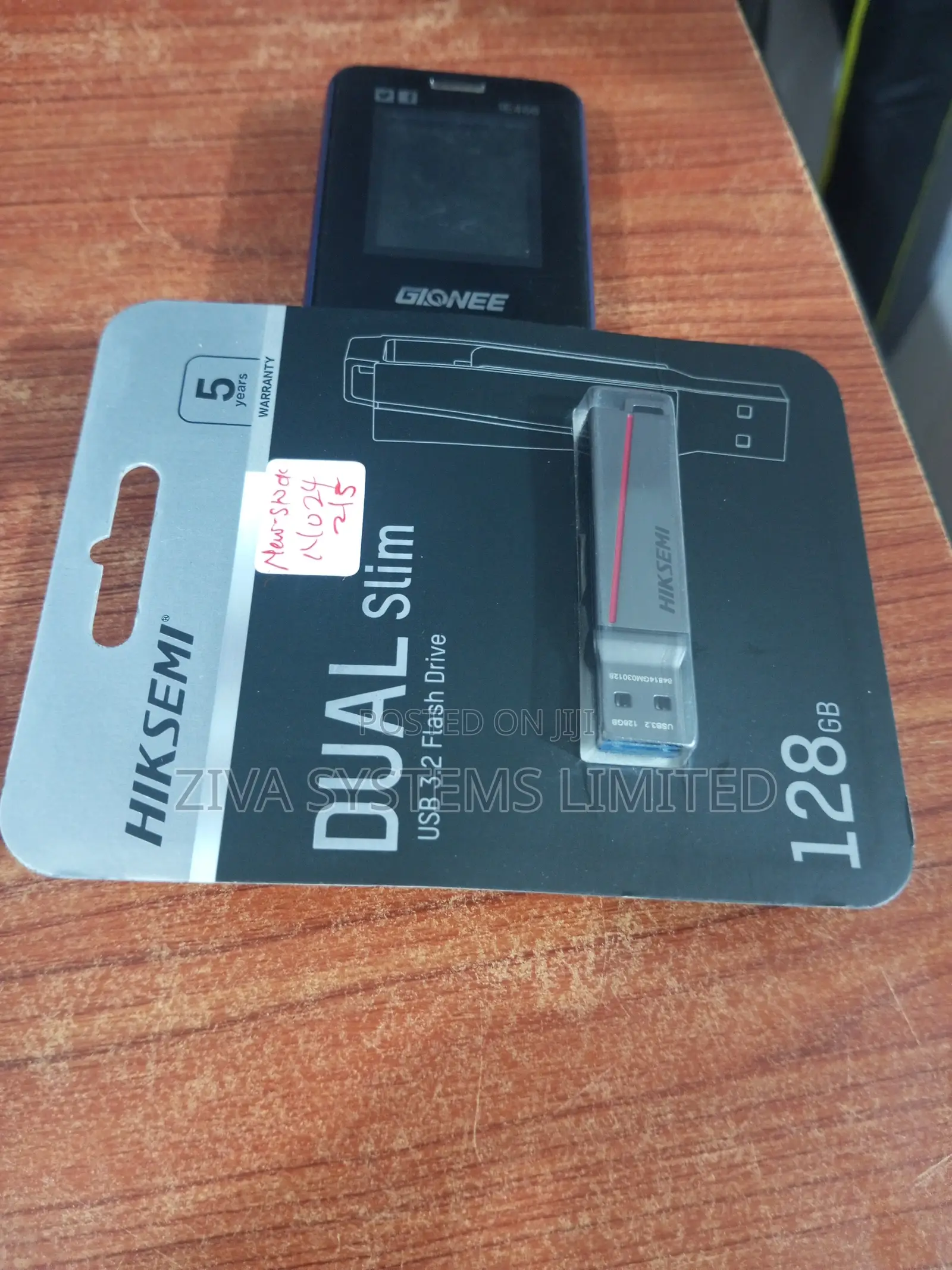 Hiksemi E307c Dual Slim Type-C 128gb Flash Drive