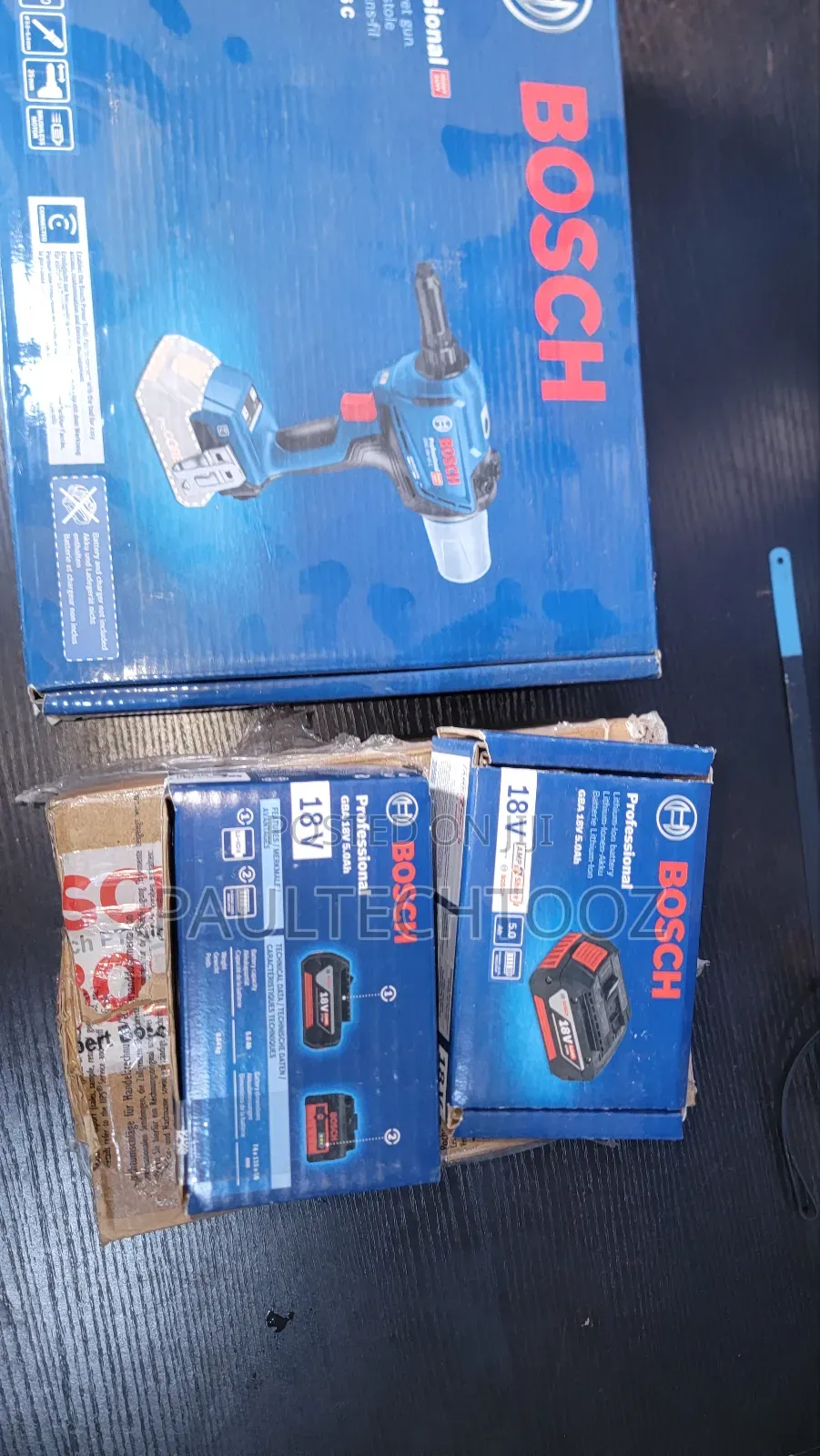 Cordless Riveting Machine Bosch