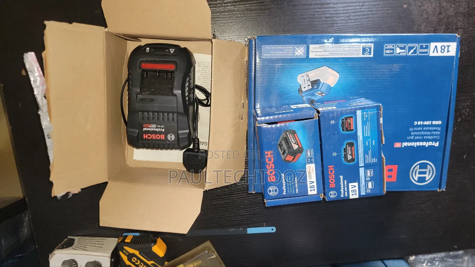 Cordless Riveting Machine Bosch