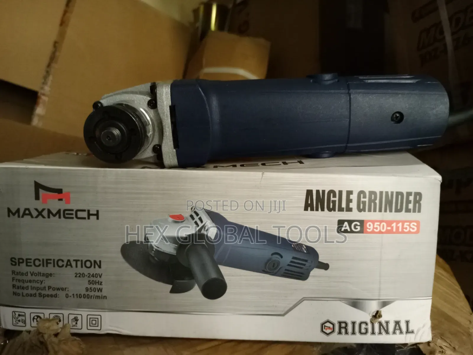 950watt Maxmech Angle Grinder