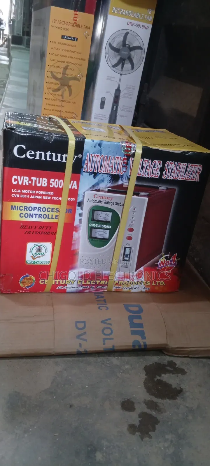 Original Century Stabilizer 5000watts