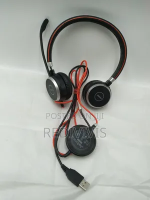 Jabra Evolve 40 Stereo Wired Uc Headset - Usb-a + 3.5mm