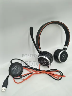 Jabra Evolve 40 Stereo Wired Uc Headset - Usb-a + 3.5mm