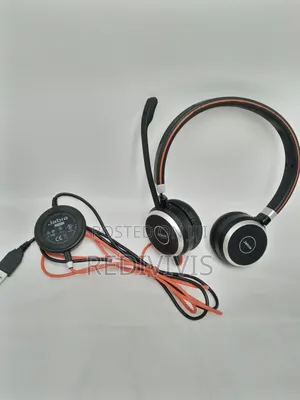 Jabra Evolve 40 Stereo Wired Uc Headset - Usb-a + 3.5mm