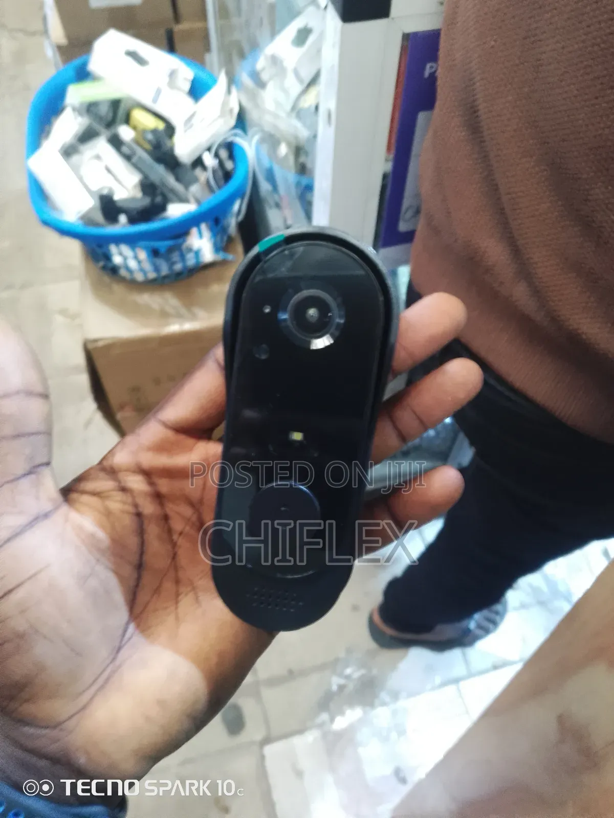 Security Bell With Camera Recording Video