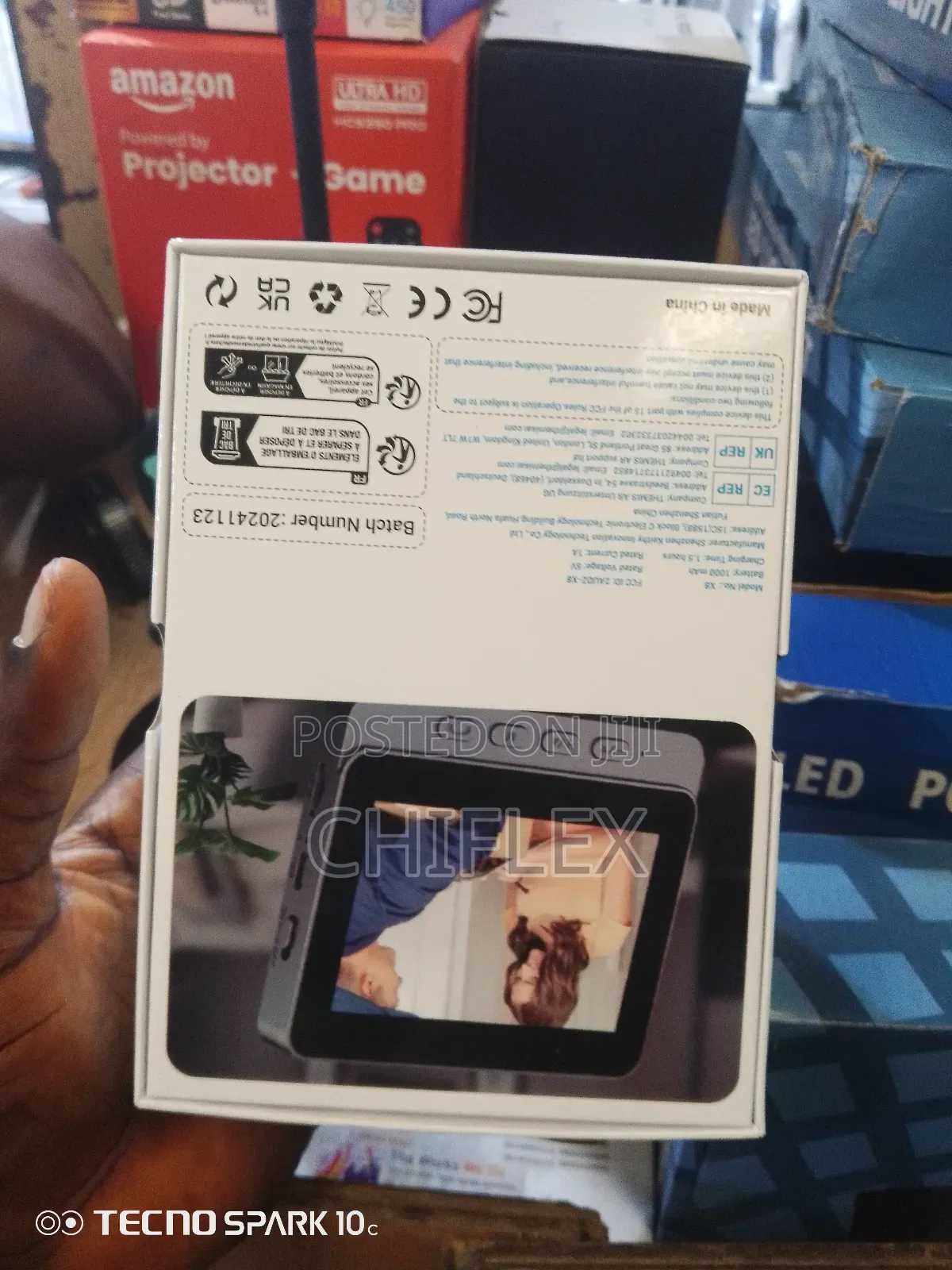 Security Bell With Camera Recording Video