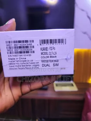 New Huawei P20 Pro 128 GB Black