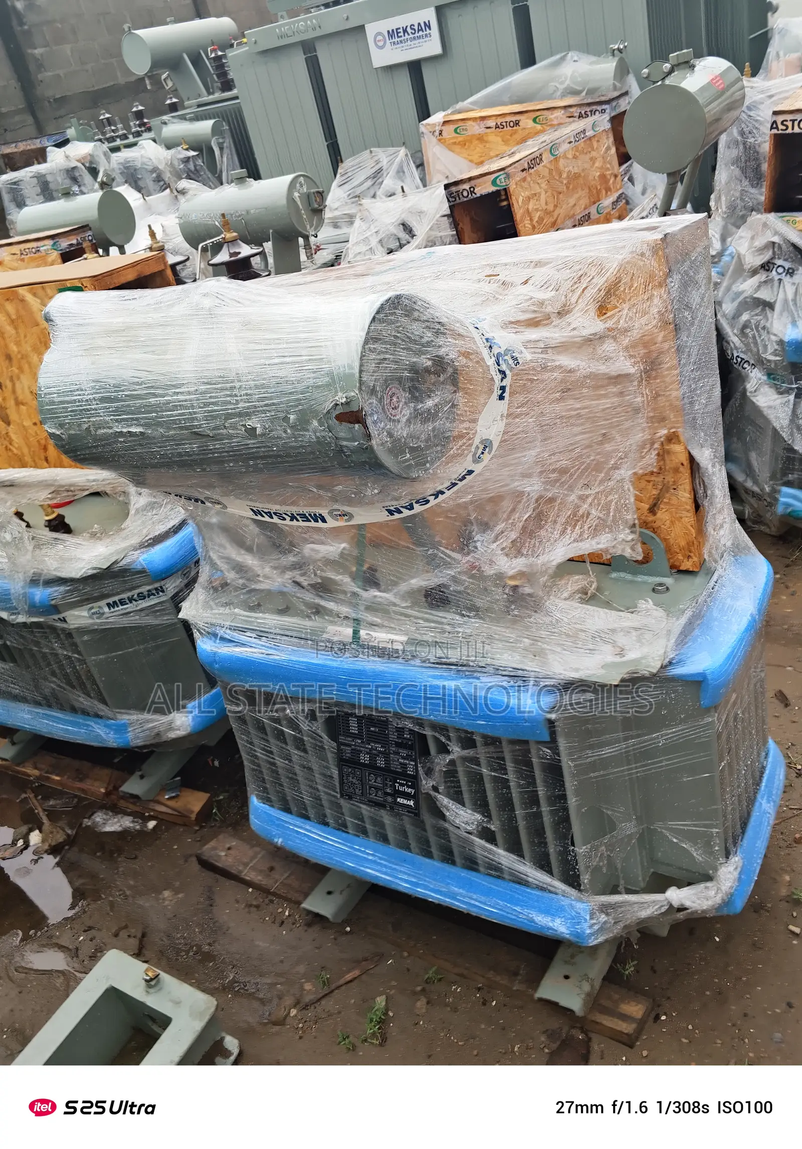 High-Efficiency Meksan 100kva Transformer