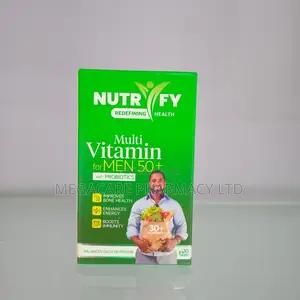 Nutrify Multivitamin for Men 50+ With Probiotics