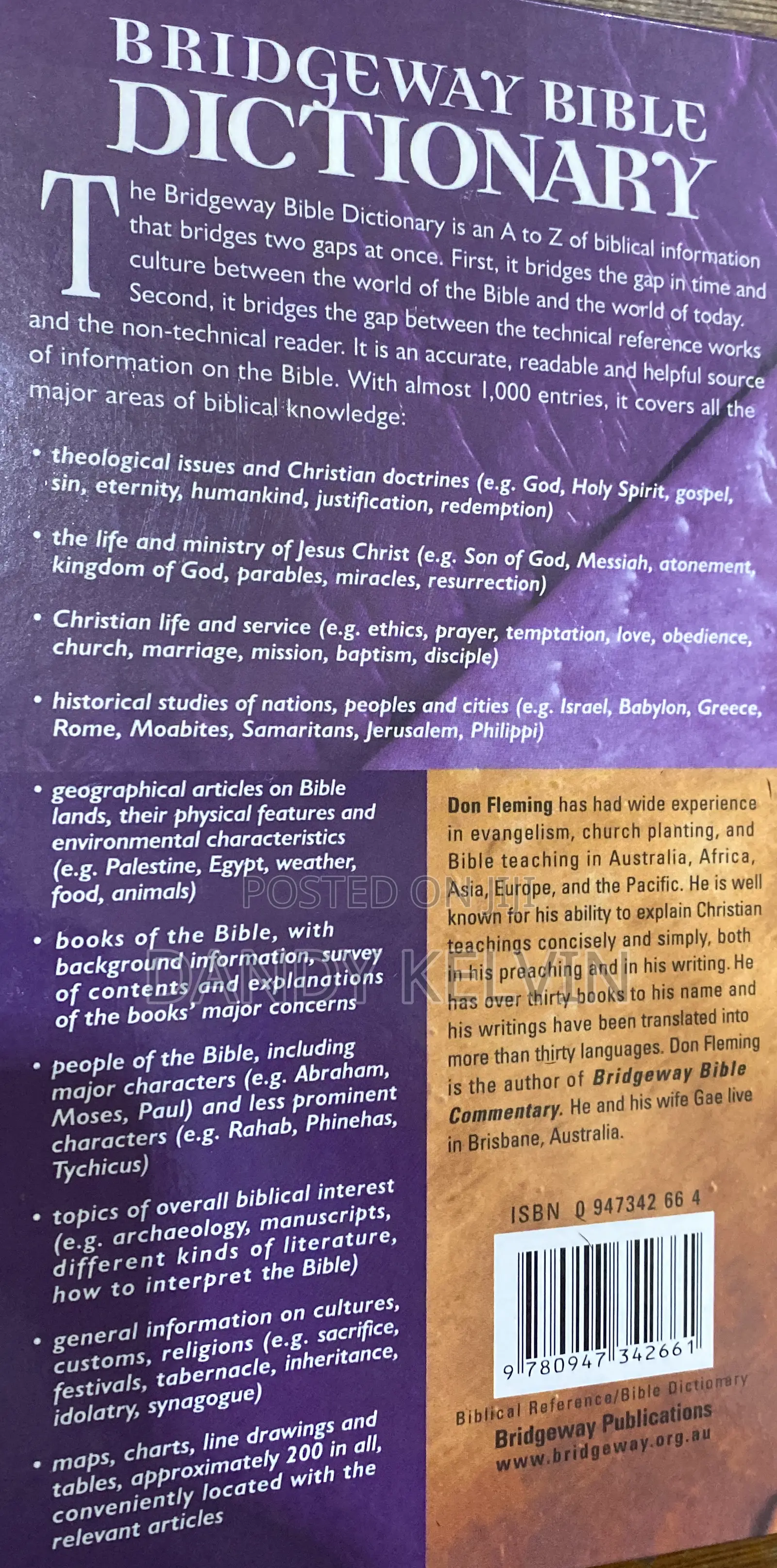 Bridgeway Bible Dictionary