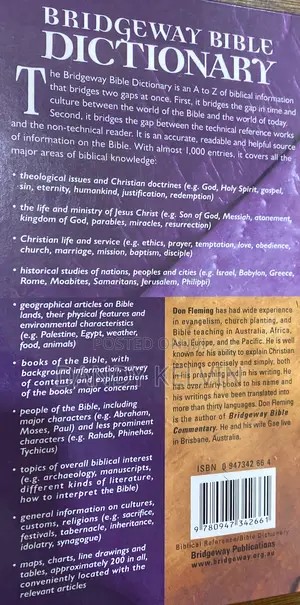 Bridgeway Bible Dictionary