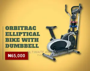 Orbitrac Elliptical Bike With Dumbbell