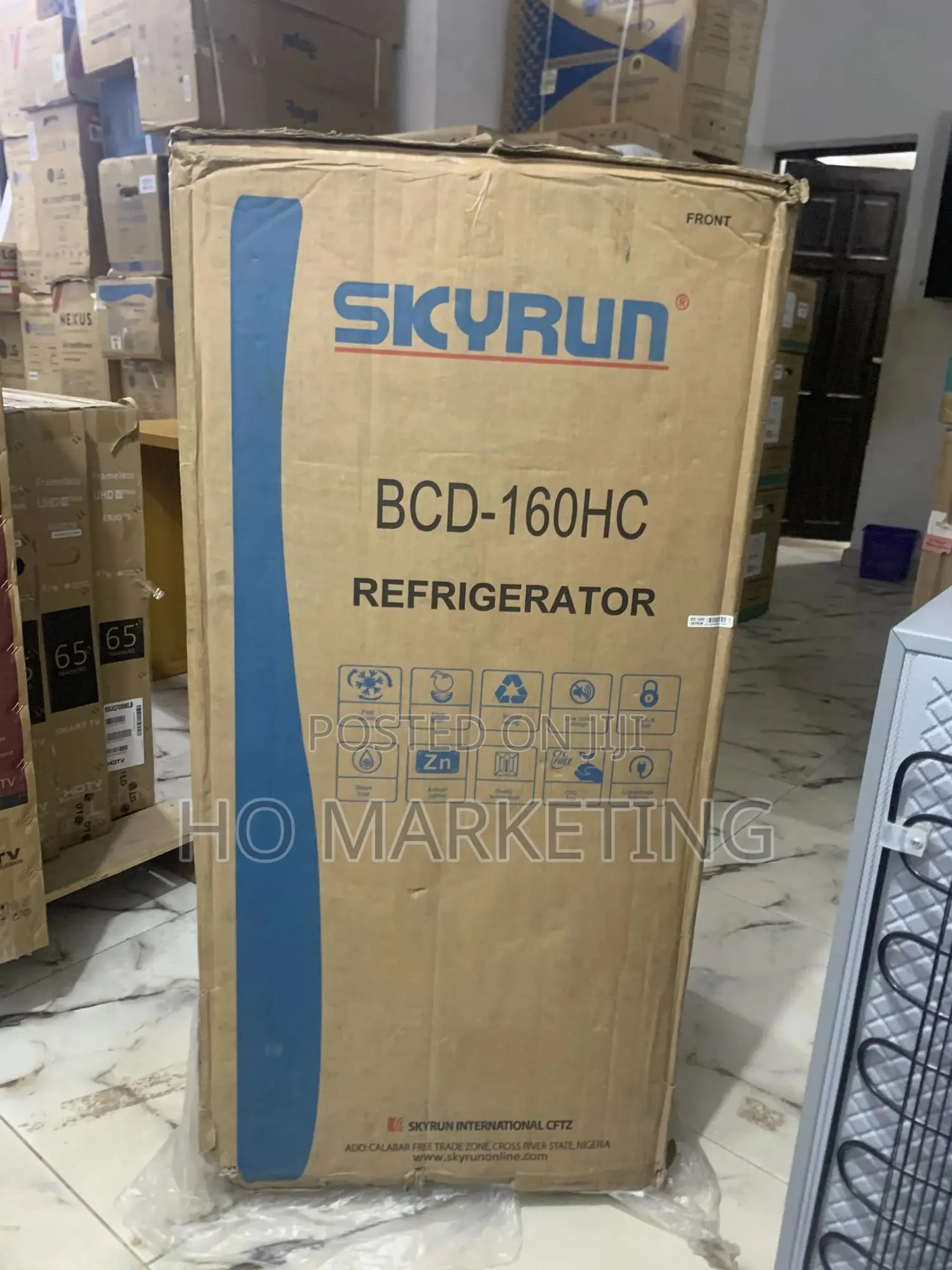 Skyrun 160l Refrigerator - Low Energy Consumption