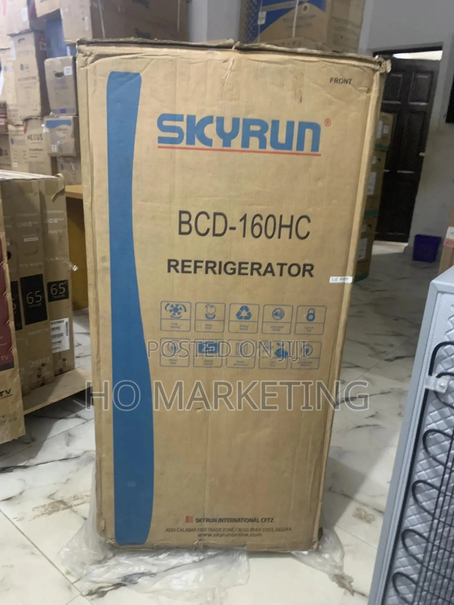 Top Freezer Skyrun Refrigerator – 160l for Small Spaces