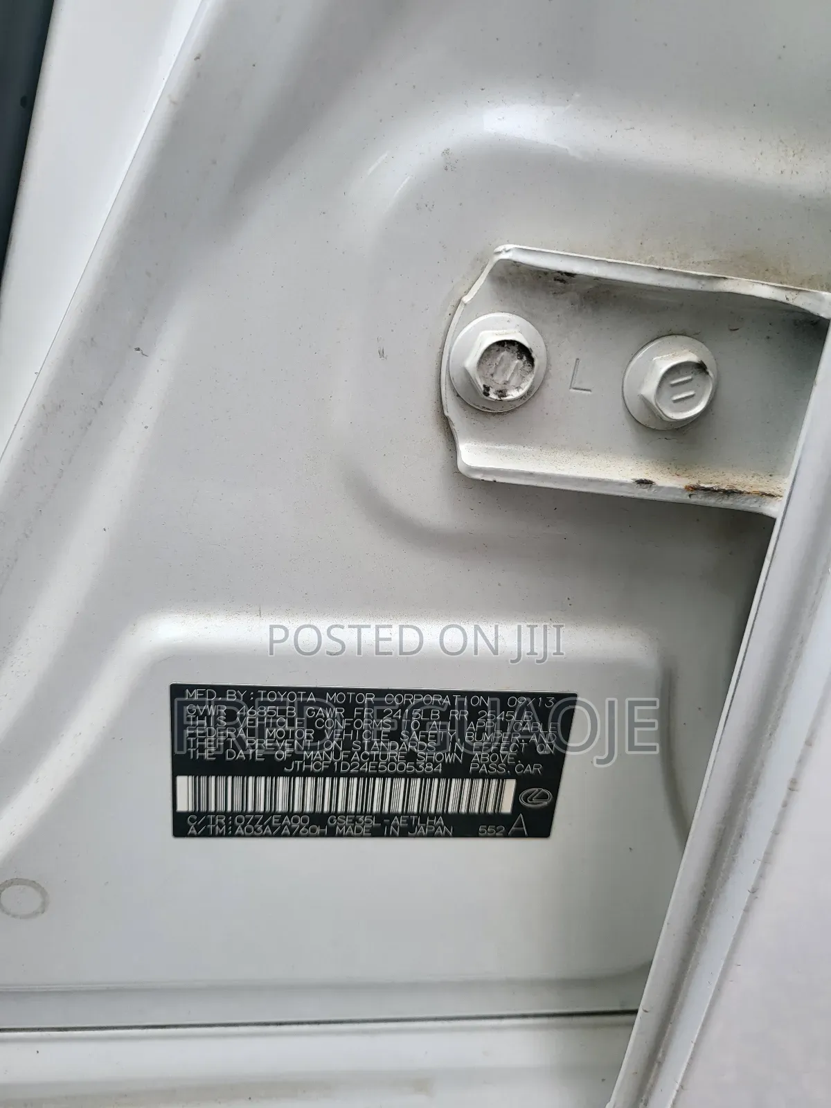 Lexus IS 250 2014 White