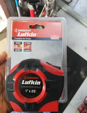 Crescent Lufkin Phv1425dn Power Return Engineer's Tape Measure.