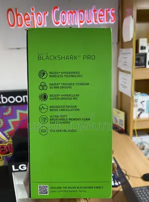 Razer Blackshark V2 Pro Wired Gaming Headset